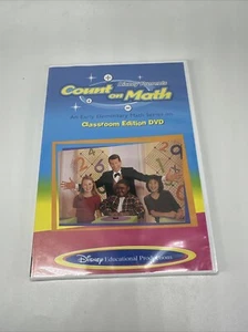 Count on Math (Walt Disney Educational DVD) Early Elementary Math Series (NEW) - Picture 1 of 2