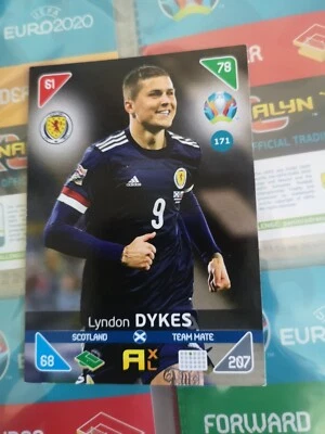 Panini D9 ADRENALYN XL UEFA Euro 2020 Kick Off #171 Lyndon DYKES Scotland - Photo 1/2