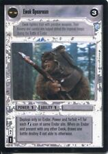 Star Wars CCG Endor Card Ewok Spearman