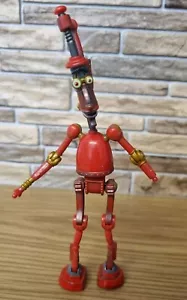 The Robots Fender Movie Poseable Action Figure MISSING HANDS Rare - Bild 1 von 8