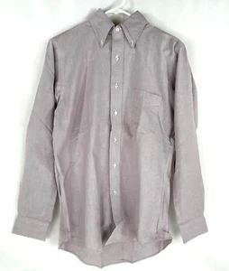 NEW LL Bean Men's Long Sleeve Shirt 14.5-33 100 Cotton Single Needle Tailoring - Bild 1 von 6
