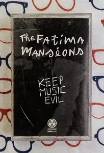 The Fatima Mansions Keep Music Evil 1991 Promo Cassette Single Indie Rock VG+ - Imagen 1 de 4