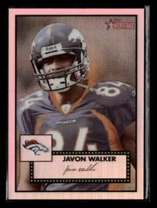 2006 Topps Heritage #120 Javon Walker REFRACTOR #/552! - Picture 1 of 2