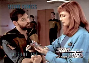 Skybox - Star Trek: The Next Generation - Season 6 (1997) Second Chances No. 607 - Picture 1 of 2