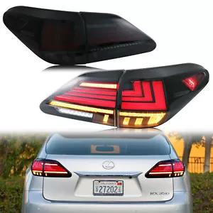LED Tail Lights for Lexus RX350 RX450h 2010-2015 Sequential Rear Lamps Assembly - Picture 1 of 5
