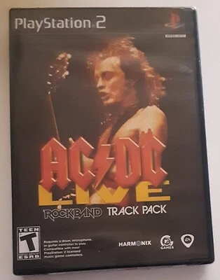 AC/DC Live RockBand Track Pack for Playstation 2 PS2 Brand New & Factory Sealed - Image 1 of 2