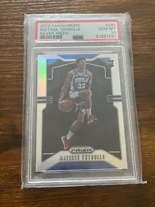 2019-20 Panini Prizm RC Silver Matisse Thybulle PSA 10 #290 Philadelphia 76ers - Picture 1 of 1