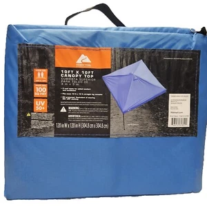 "NEU" 10x10 Top Ersatzbezug für Outdoor Vordach, blau Vordach Top - Bild 1 von 4