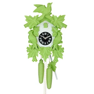Kuckucksuhr "Drei Waldvögel" 20x30x38cm Wanduhr aus Holz Schwarzwalduhr - Bild 1 von 6