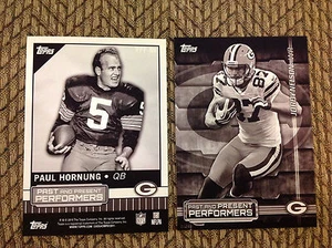 Jordy Nelson Paul Hornung Packers # Ed / 49 Hergestellt 2015 Topps Past / Heute - Bild 1 von 1