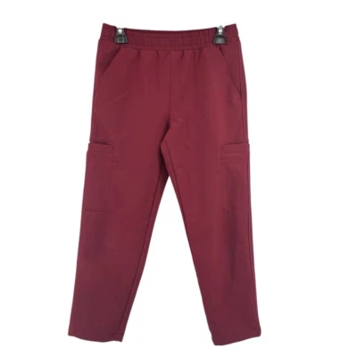 Old Navy Girls StretchTech Cargo Pants Size 8 Scarlet Oak Tapered Performance - Image 1 of 4