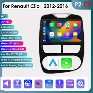 Radio Coche 10,1" Para Renault Clio 4 2012~2016 2+32GB CarPlay Android 13 GPS Navi - Imagen 1 de 17
