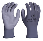 PU Gloves Palm Coated Precision Protective Safety Work - Various Colours