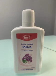 Latte Malva Just 250ml Corpo Doposole Idratante - Foto 1 di 1