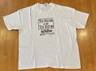 Vintage 90S Jeffers Handbell  T Shirt To Ring Or Not To Ring Xl Shakespeare