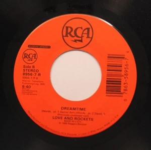 Rock 45 Love And Rockets - Dreamtime / So Alive On Rca - Picture 1 of 2