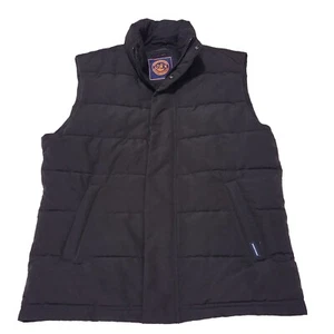 Superdry Everest Hooded Gilet Mens - Size L - Black - Body Warmer - Picture 1 of 6