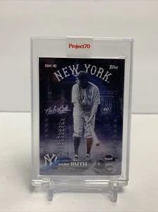 2021 Topps PROJECT 70 #3 Babe Ruth by DJ Skee - Picture 1 of 2