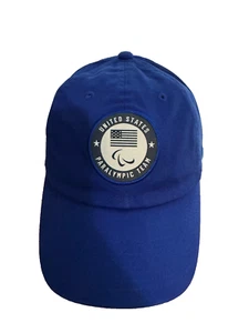 Nike United States Paralympic Olympics Team Hat Mens M/L Strapback HF7742 417 - Picture 1 of 8