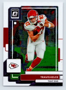 2022 Panini Donruss Optic #97 TRavis Kelce NFL Trading Card TE KC Chiefs @ - Picture 1 of 2