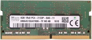 SK Hynix 4GB 1Rx8 PC4-17000 DDR4-2133 1.2V CL15 260 Pin Sodimm HMA451S6AFR8N-TF - Picture 1 of 2