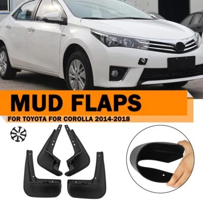 Guardabarros guardabarros guardabarros para Toyota Corolla 2014-2018 4 piezas Foto 1 de 4