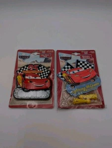 Disney Pixar Cars Lightning McQueen Name Plate And Foam Wall Hook New  - Picture 1 of 5