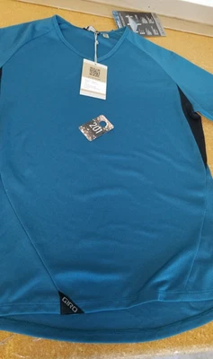 Giro Women's Ride Jersey Teal Blue size small #628 Retail $119.95 - Image 1 of 4
