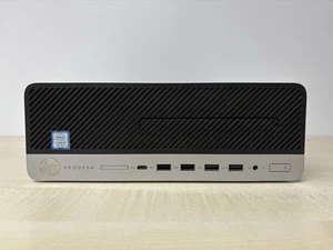 HP ProDesk 600 G4 SFF Desktop PC Core i5 8thGen 8GB RAM 256GB SSD windows 11 - Picture 1 of 14