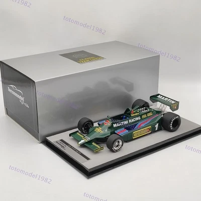 Tecnomodel 1/18 Mythos Series Lotus 79 1979 ltaly GP Car #1 Mario Andretti Green - Image 1 of 4