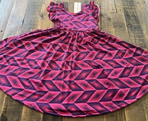 Dot Dot Smile size 7 girls Empire twirl dress new - Picture 1 of 6