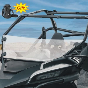 KEMIMOTO 1/2 Half Front Windshield for 20-24 CFMOTO ZForce 950 #5BYV-805200-1000 - Picture 1 of 12