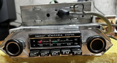 Porsche BMW E9 - Becker Radio Europa Stereo MU - Reacondicionado con garantía Foto 1 de 4