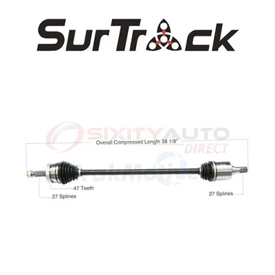 SurTrack CV Axle Shaft for 2006-2008 Hyundai Sonata 2.4L L4 - Constant rz Foto 1 de 4