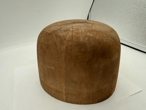 Vintage Holz Hutform Form 880 / 7 1/4 / 5 3/4 Hutmacher Versorgungshaus - Bild 1 von 9