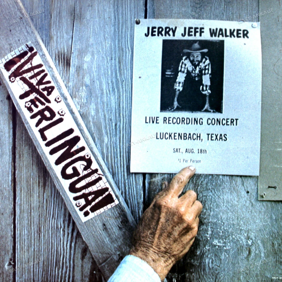 Jerry Jeff Walker - ¡Viva Terlingua! LP (VG+) ' - Photo 1/1