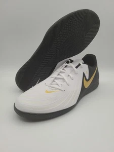 Botines de fútbol Nike Phantom GX 2 Club IC para hombre talla 10 negros dorados FJ2568-100 nuevos - Imagen 1 de 8