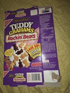 Rare Vintage Advertisement, Teddy Grahms Rockin Bears 1993 Nabisco - Picture 1 of 2