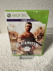 Blackwater (Microsoft Xbox 360, 2011) Sin manual probado y funcionando ENVÍO GRATUITO - Imagen 1 de 5