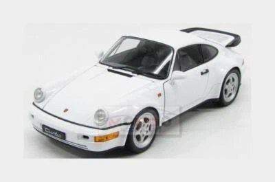 1:18 WELLY Porsche 911 964 Turbo 1990 White WE18026W - Immagine 1 di 2