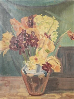 WILHELM NISI (1903-1977) STILLLEBEN Schwäbischer Impressionist Schwaben Hegnach - Bild 1 von 4