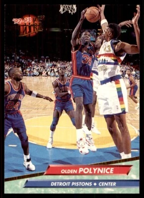 1992-93 Ultra Olden Polynice Detroit Pistons #259 - Image 1 of 2