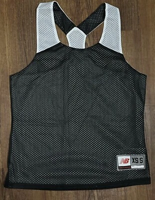 Camiseta sin mangas de baloncesto de malla reversible Champion para mujer negra X pequeña XS Foto 1 de 4