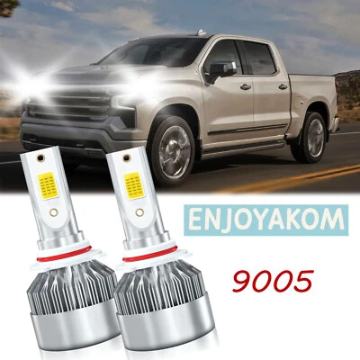 Kit de bombilla de faros LED de haz alto para Chevrolet Silverado 3500 Classic 2007-2007 Foto 1 de 4