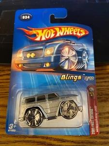2005 Hot Wheels First Editions BLINGS 4/10 Mercedes Benz G500 - Picture 1 of 2