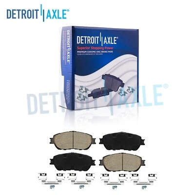 Herrajes para pastillas de freno delanteras de cerámica para Toyota Camry Sienna Solara Tacoma Avalon Foto 1 de 4