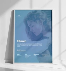Titanic Poster, Colored Movie Print, Vintage Poster - Picture 1 of 4