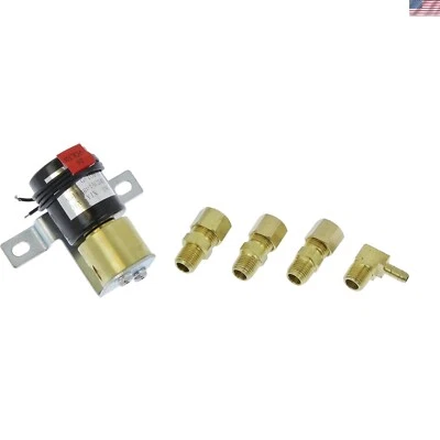 Universal 24 VAC Humidifier Solenoid Valve - Durable Copper for Aprilaire & More - Image 1 of 2