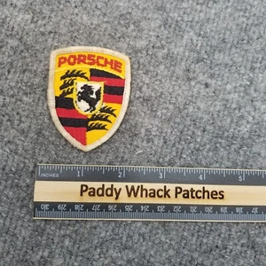 Vintage Porsche Patch Car Auto 70s 80s Z4 - Picture 1 of 2