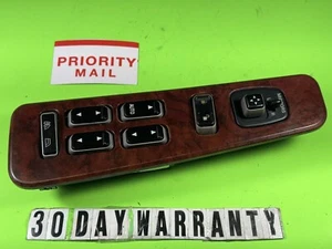 2003-07 LINCOLN TOWN CAR DRIVER MASTER POWER WINDOW SWITCH 3W13-14A564-BH OEM - Picture 1 of 3
